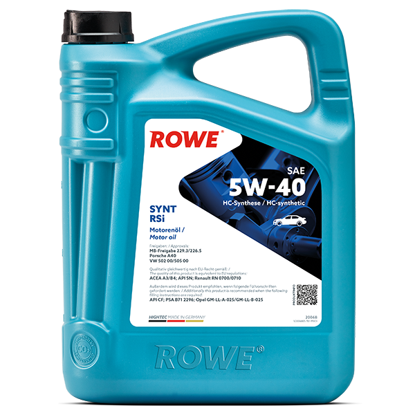 RSI Sae 5W-40 – 5L