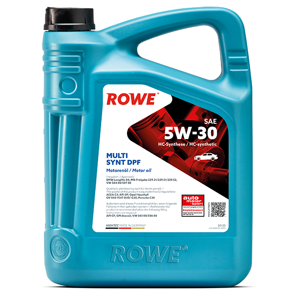 HIGHTEC MULTI SYNT DPF SAE 5W-30 – 5L