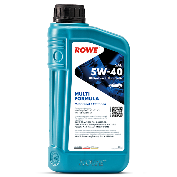 HIGHTEC MULTI FORMULA SAE 5W-40 – 1L