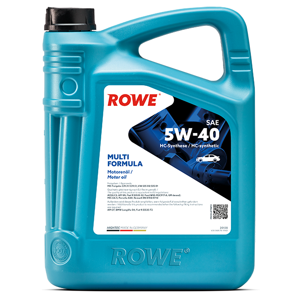 HIGHTEC MULTI FORMULA SAE 5W-40 – 5L