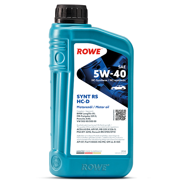 HIGHTEC SYBT RS HC-D SAE 5W-40 – 1L