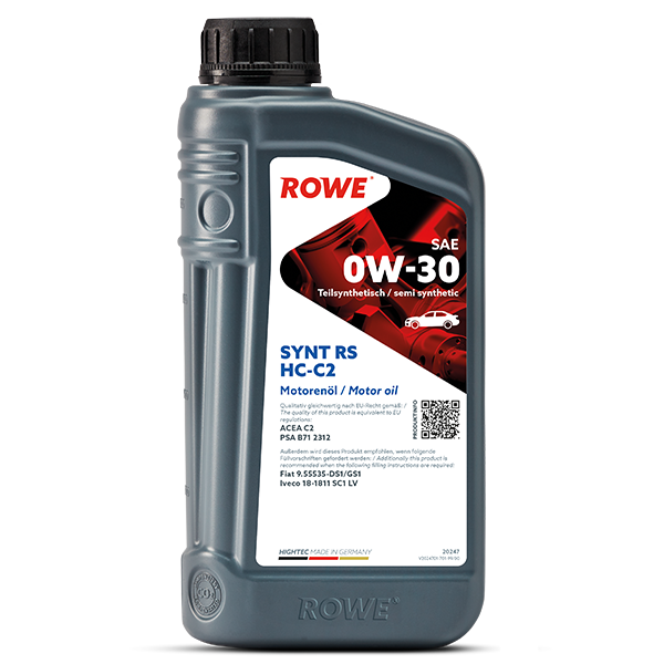HIGHTEC SYNT RS SAE 0W-30 HC-C2 – 1L