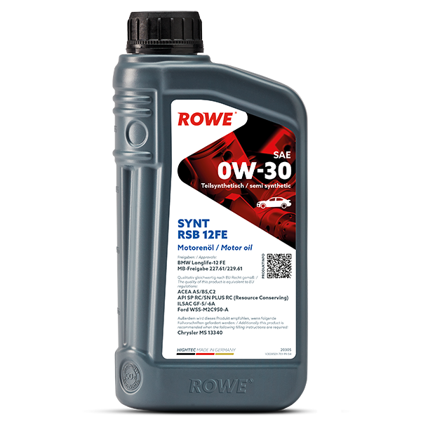 12FE Sae 0W-30 – 1L