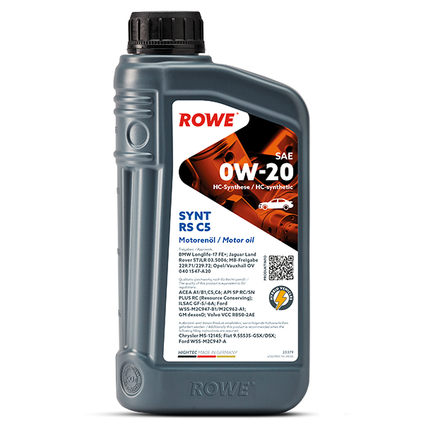 HIGHTEC SYNT RS C5 SAE 0W-20 – 1L
