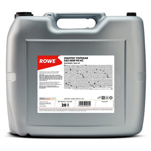 HIGHTEC TOPGEAR SAE 80W­90 HC – 20L